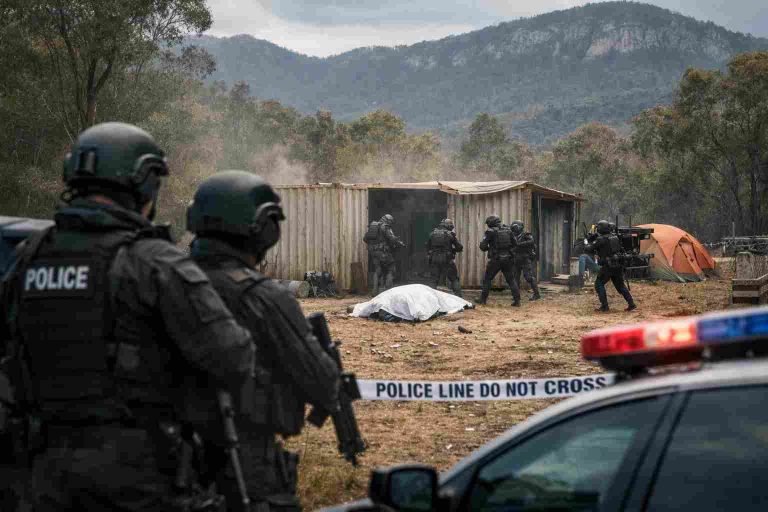 Australian Fugitive Suspected of Killing Two Police Officers Believed Dead After Standoff