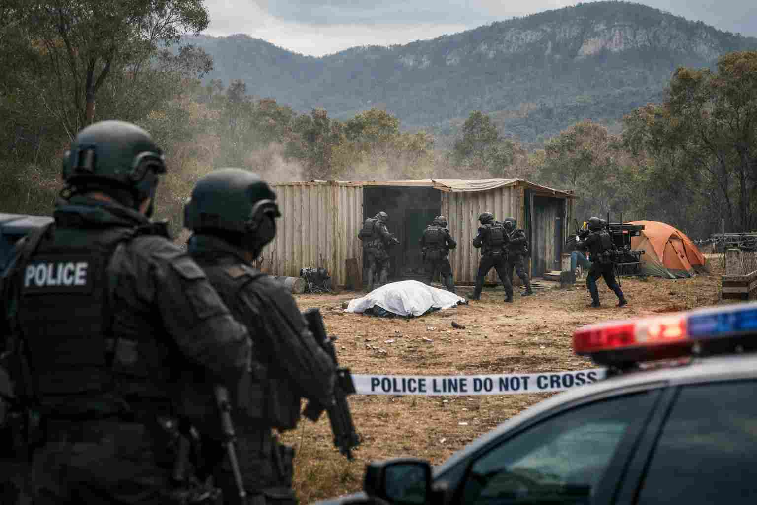 Australian Fugitive Suspected of Killing Two Police Officers Believed Dead After Standoff