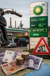 UK Drivers Pay More Than £1 Billion in Fuel ‘War Premium’ Since Iran Conflict Began